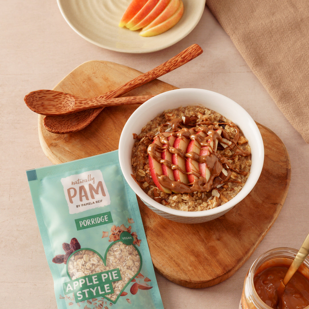 Naturally Pam Porridge Apple Pie Style