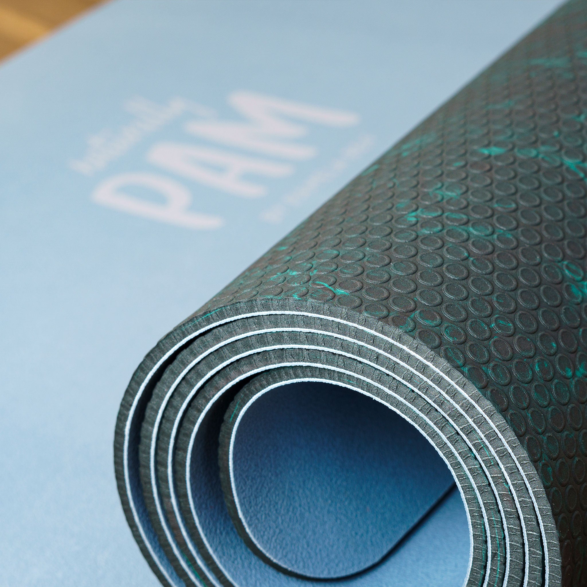 Naturally Pam Fitness Mat Blue