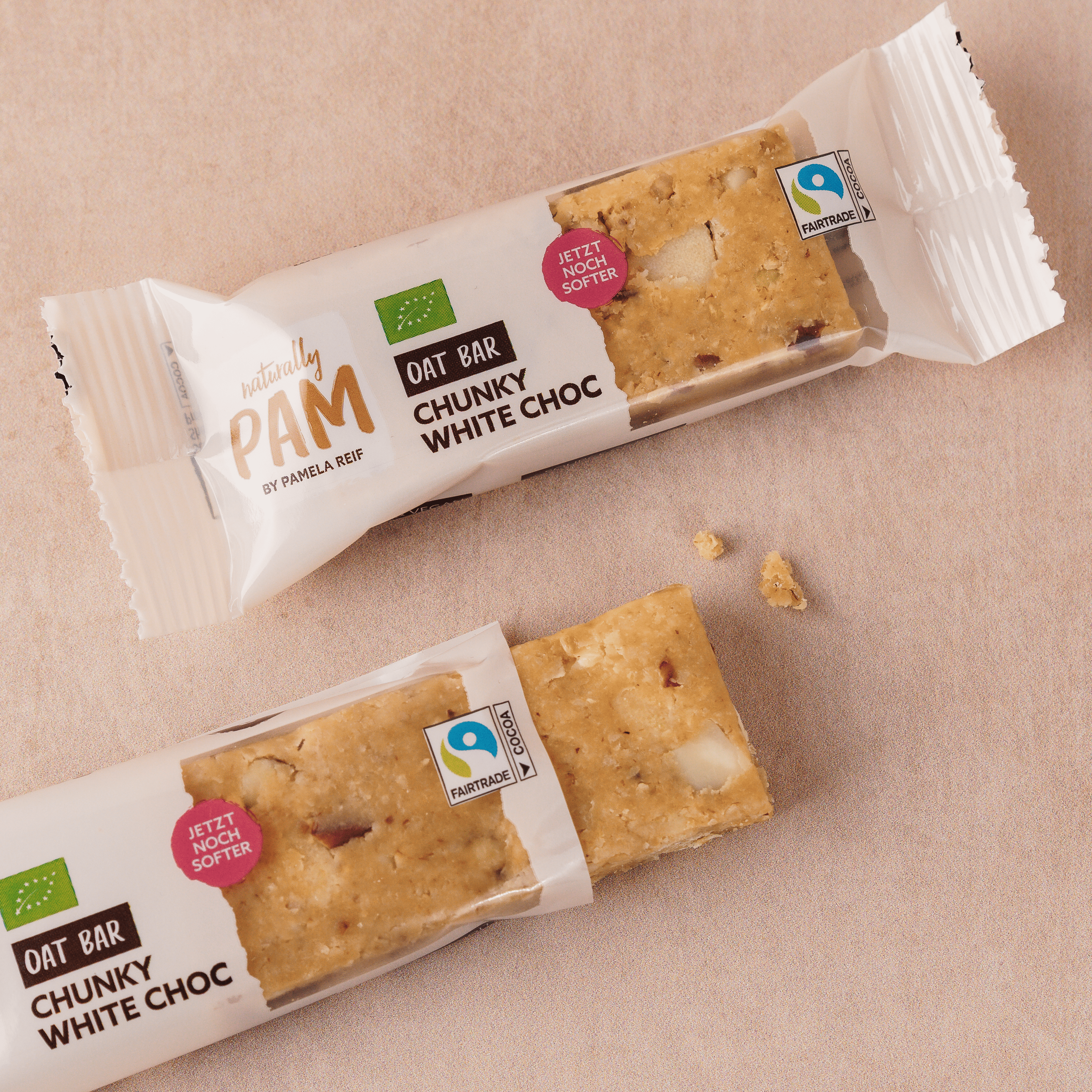 Naturally Pam Oat Bar Chunky White Choc