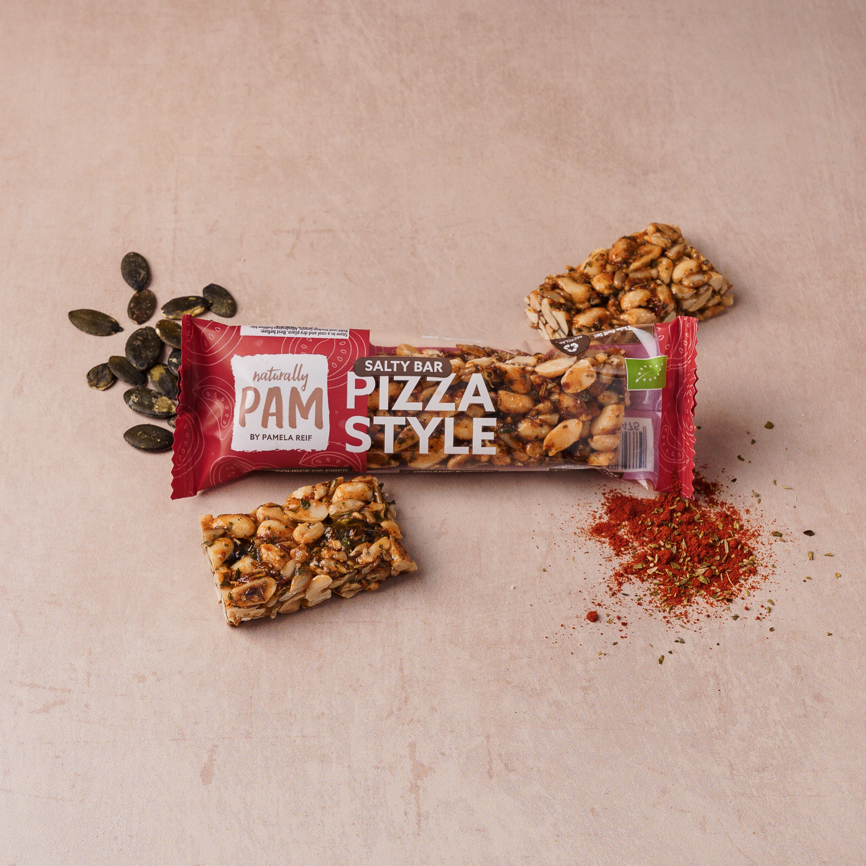 Naturally Pam Salty Bar Pizza Style