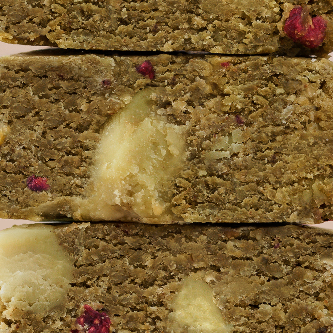 Naturally Pam Oat Bar Matcha Raspberry
