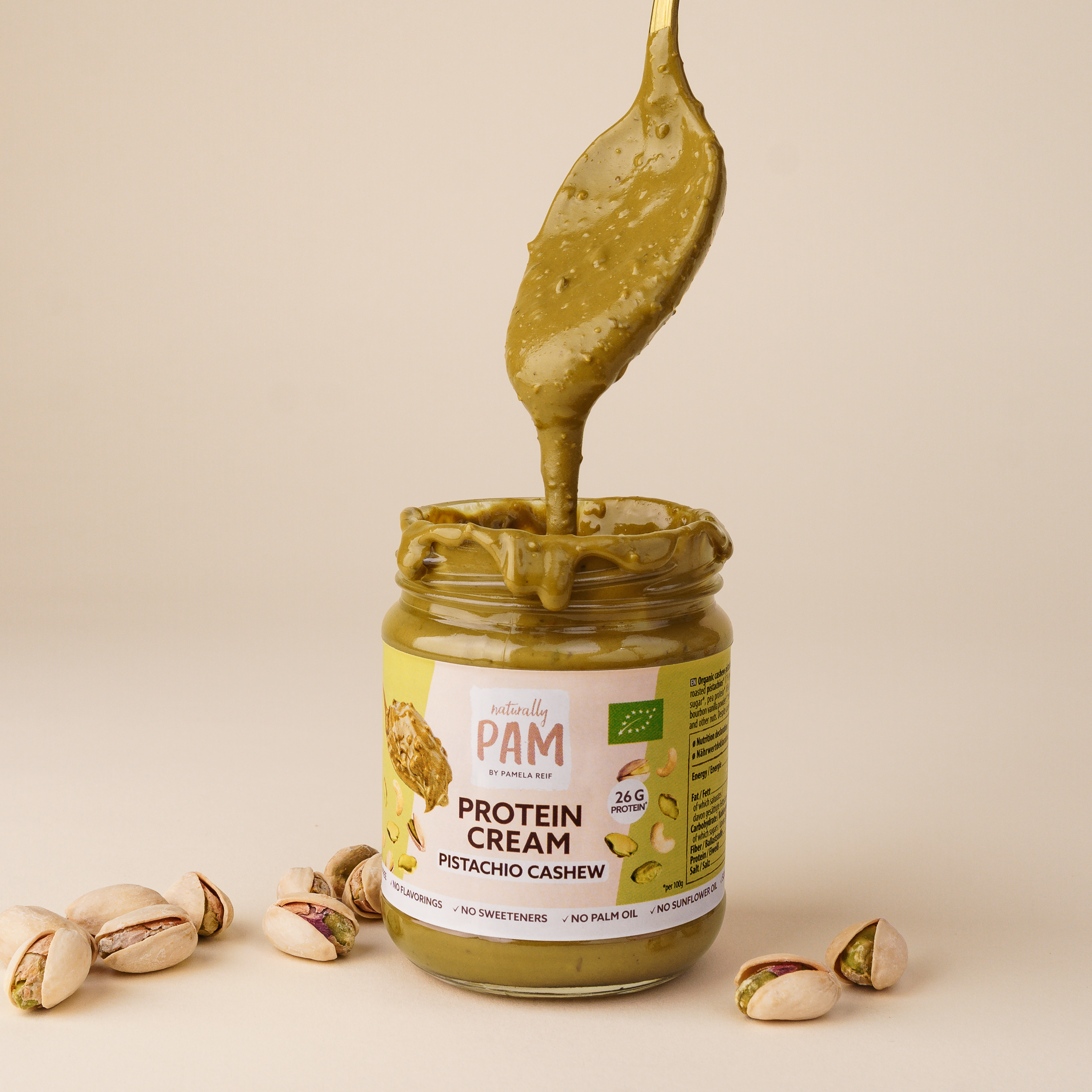 Protein Cream Pistachio Cashew