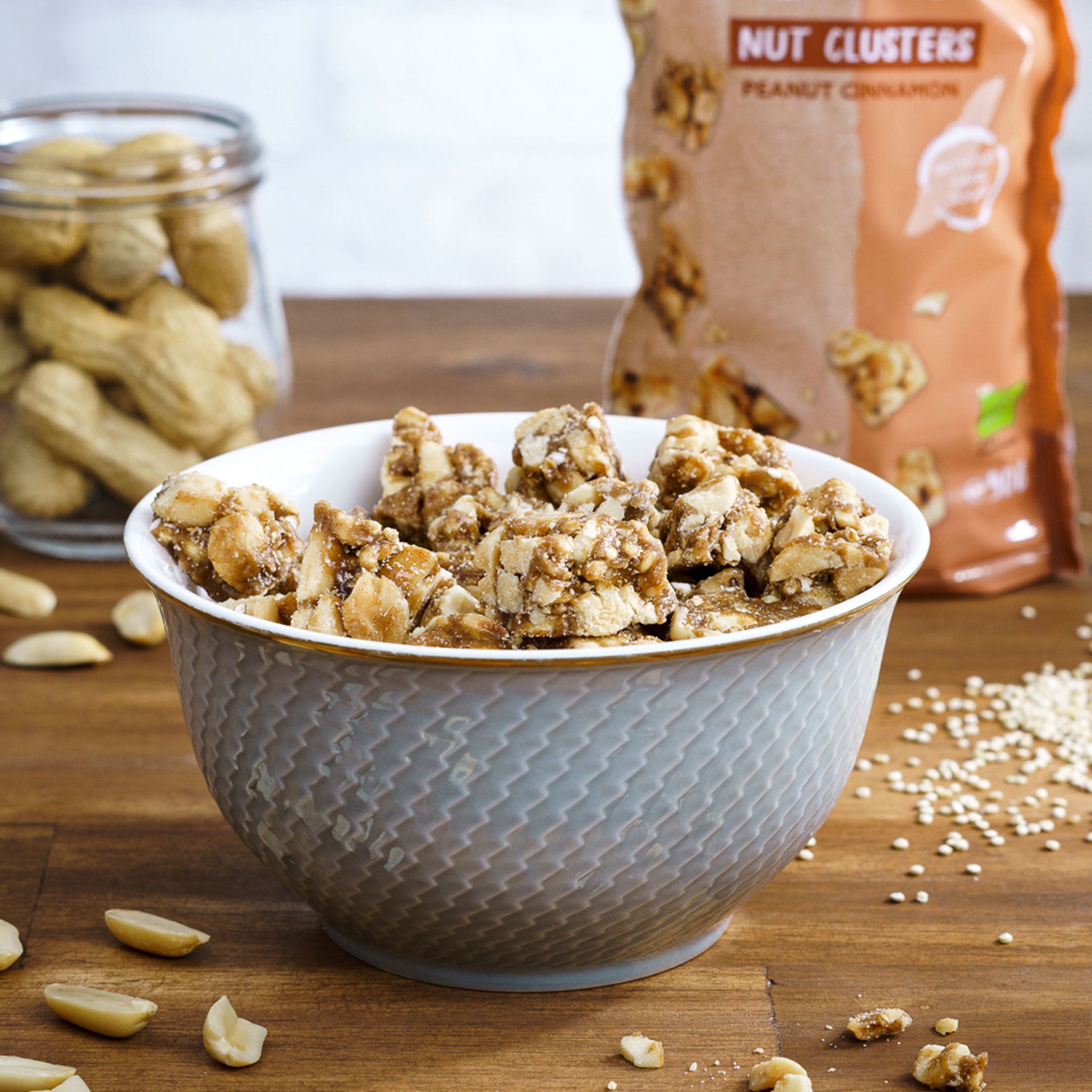 Naturally Pam Nut Clusters Peanut Cinnamon