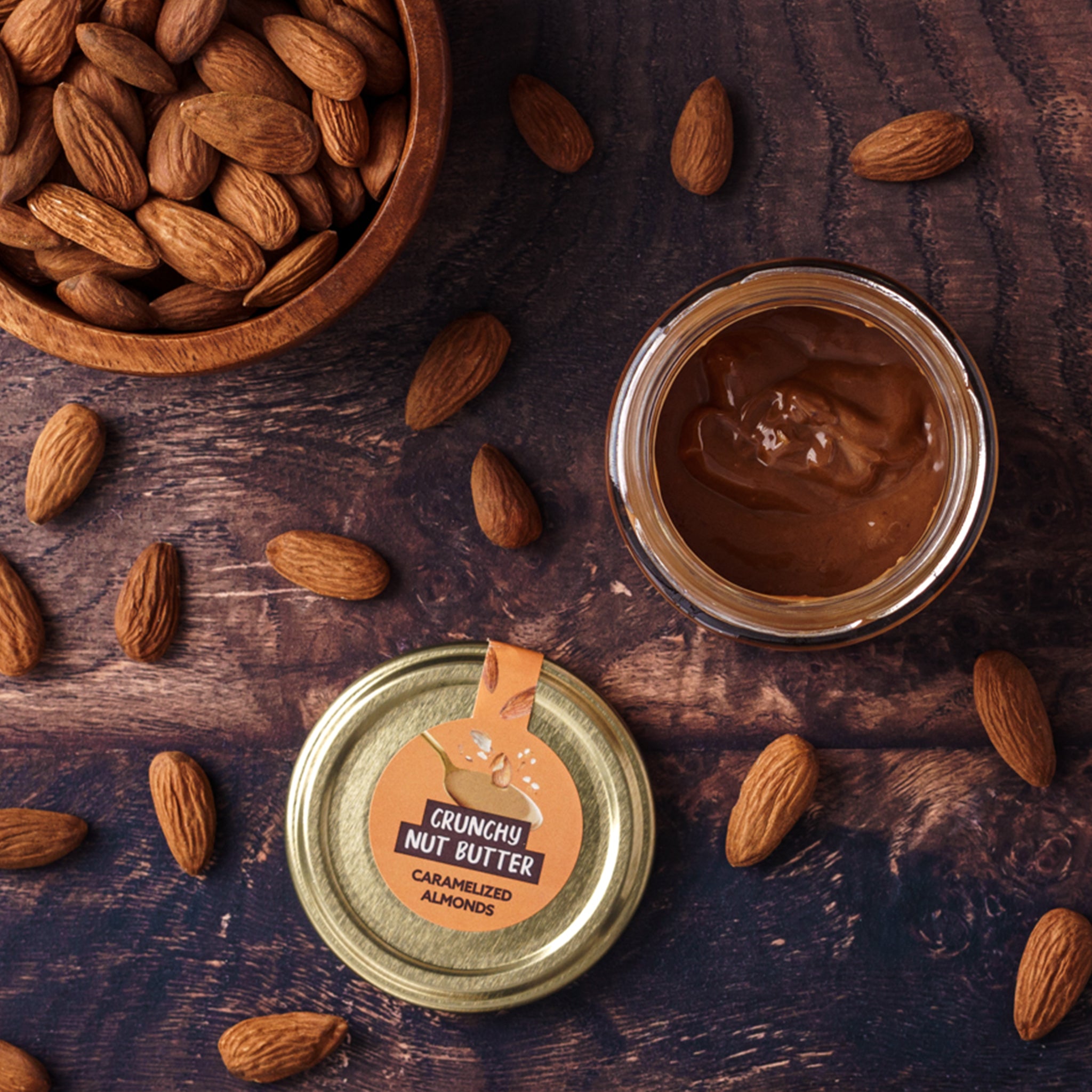 Naturally Pam Nut Butter Caramelized Almonds