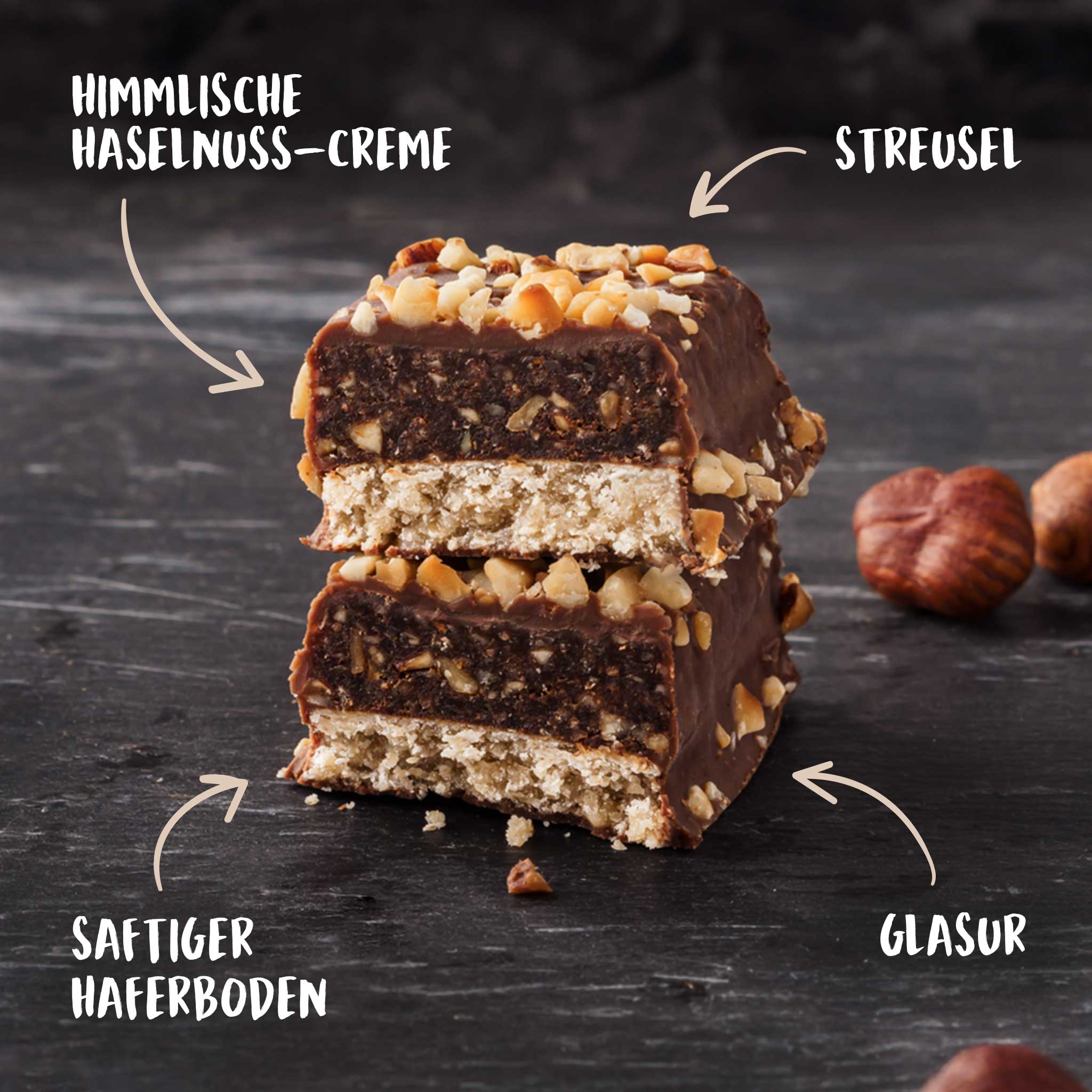 Naturally Pam Cake Bar Soft Hazelnut