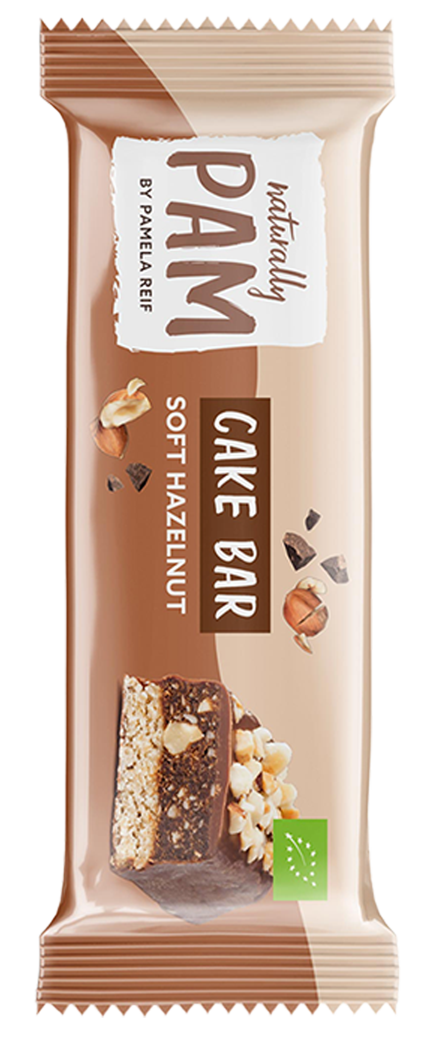 Naturally Pam Cake Bar Soft Hazelnut - Verpackung