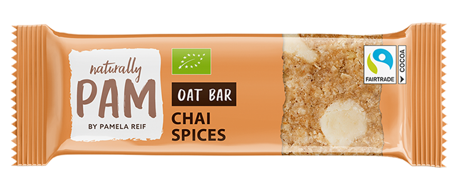 Naturally Pam Oat Bar Chai Spices - Verpackung