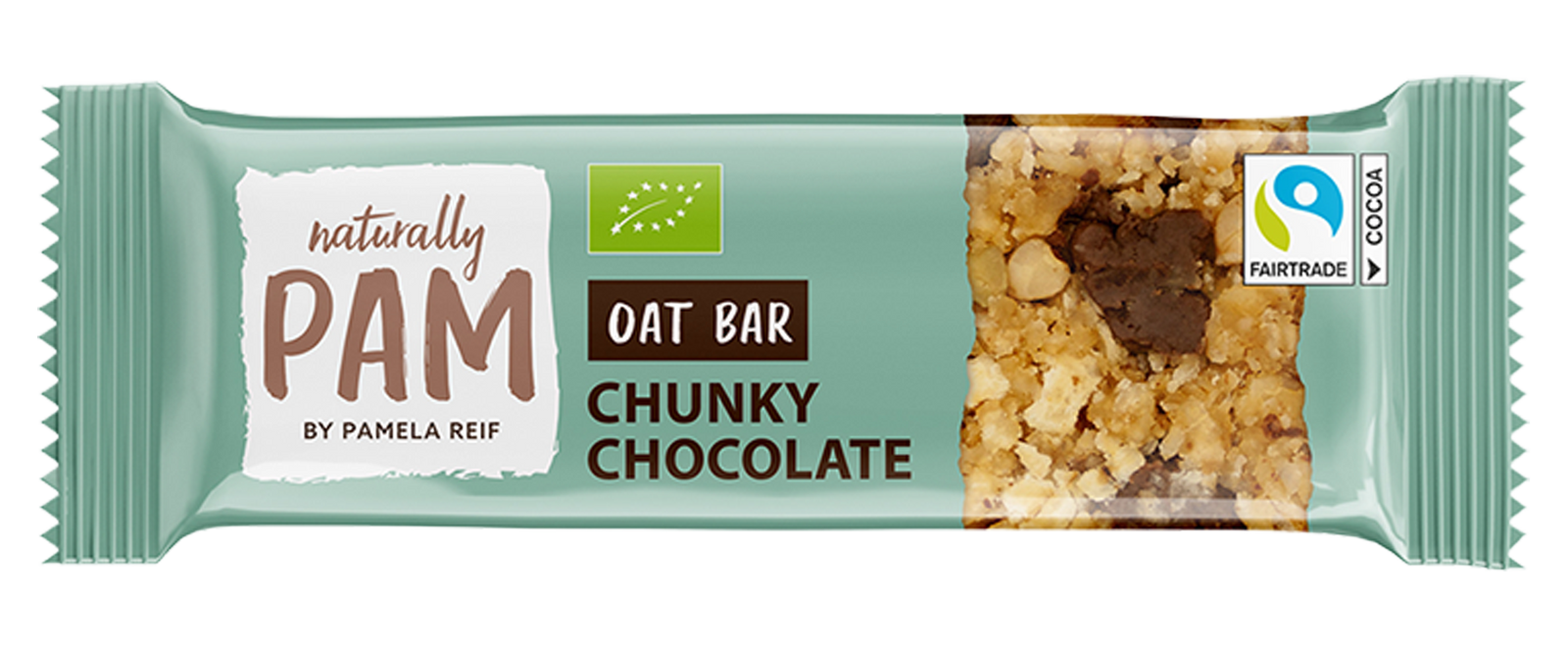 Naturally Pam Oat Bar Chunky Chocolate - Verpackung