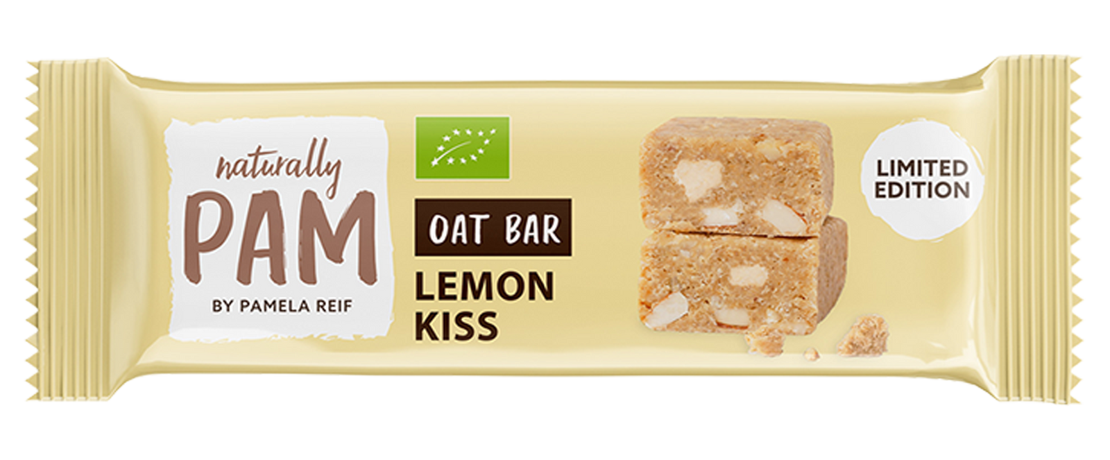 Naturally Pam Oat Bar Lemon Kiss - Verpackung