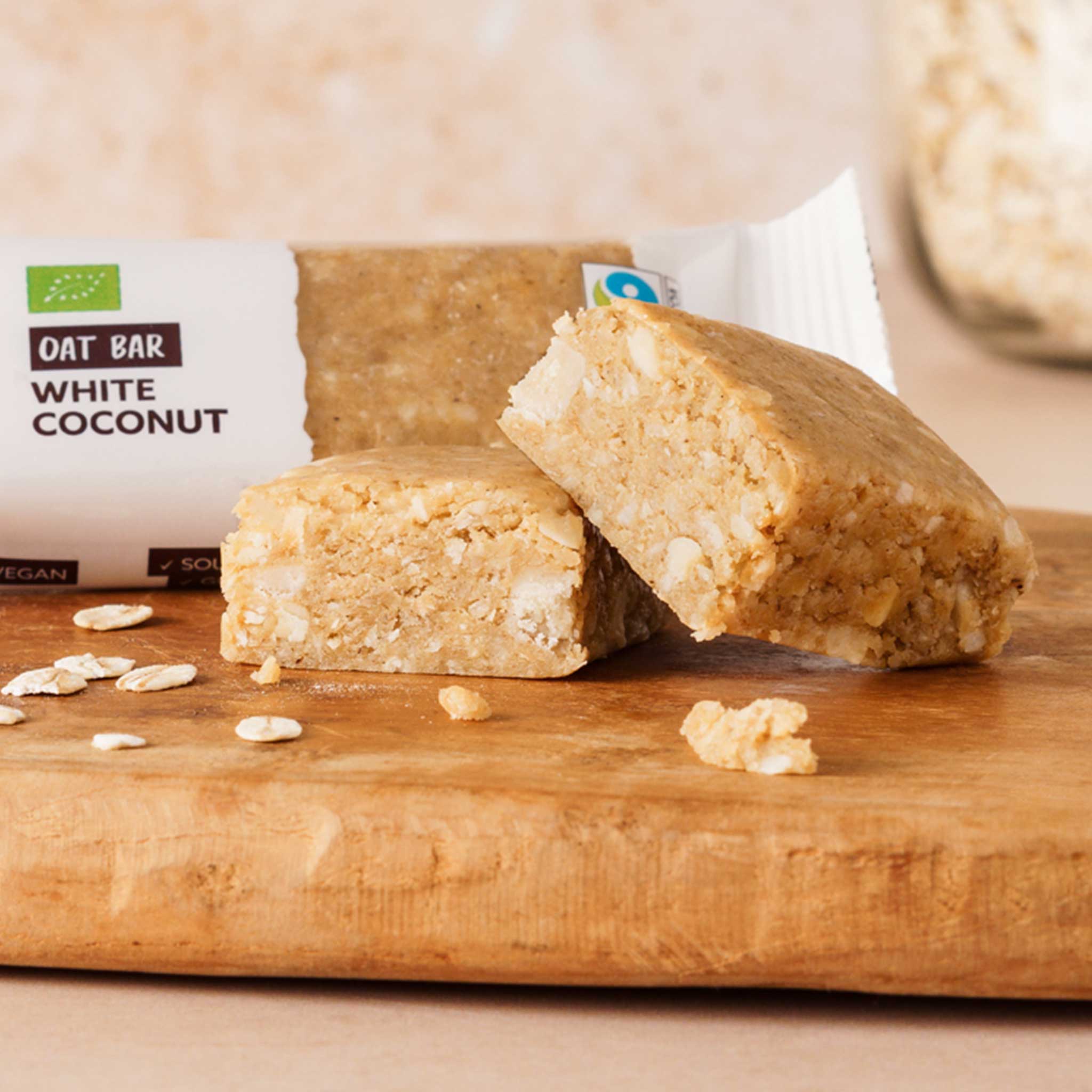 Naturally Pam Oat Bar White Coconut