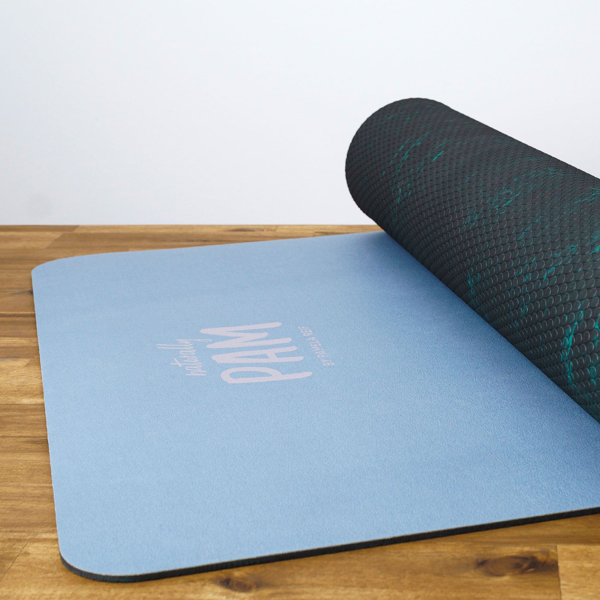 Naturally Pam Fitness Mat Blue