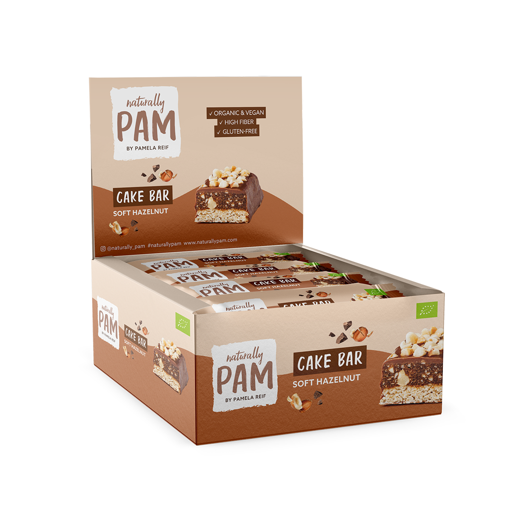 Naturally Pam Cake Bar Soft Hazelnut