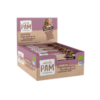 Naturally Pam Crunchy Protein Bar Chocolate Crisp
