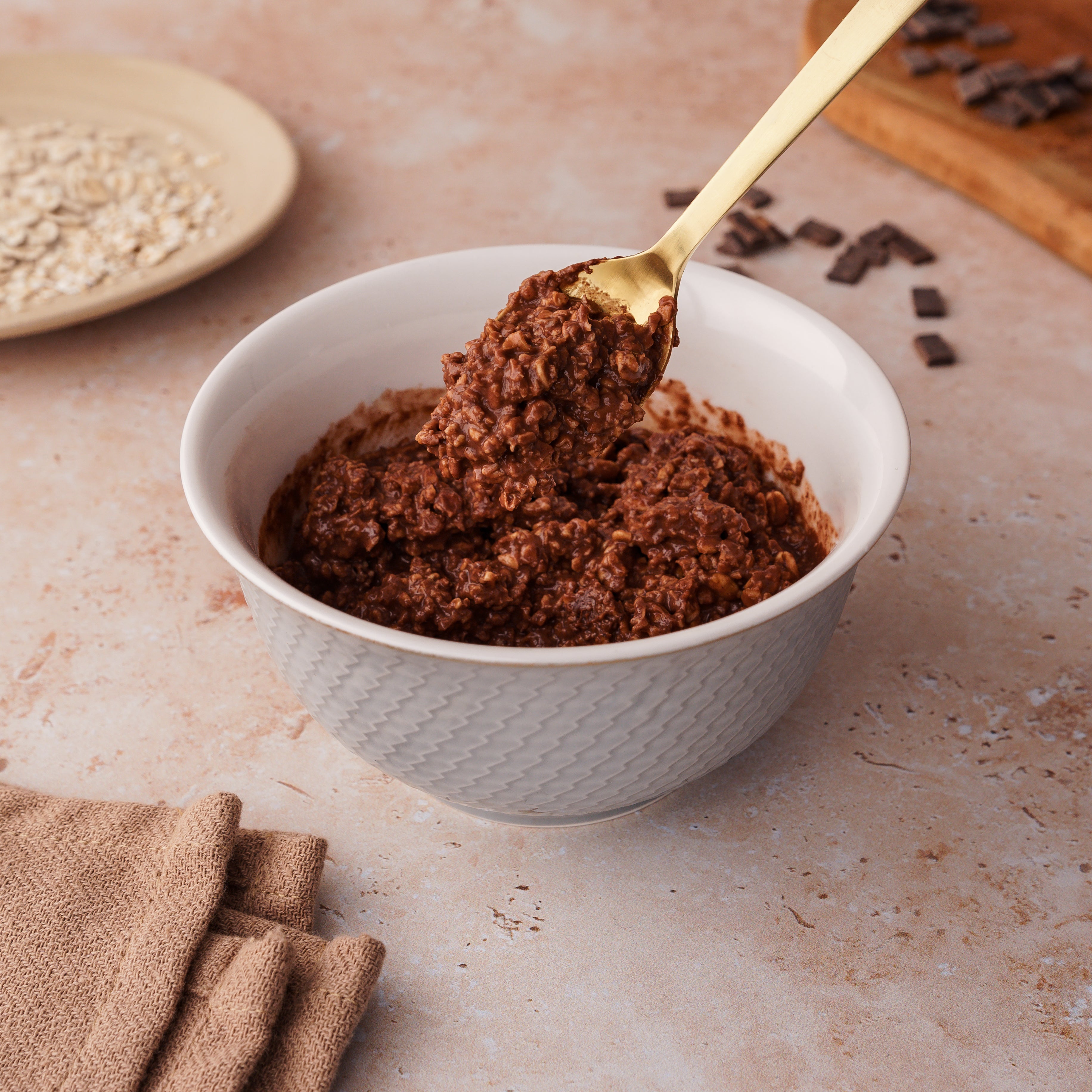 Naturally Pam Porridge Brownie Style
