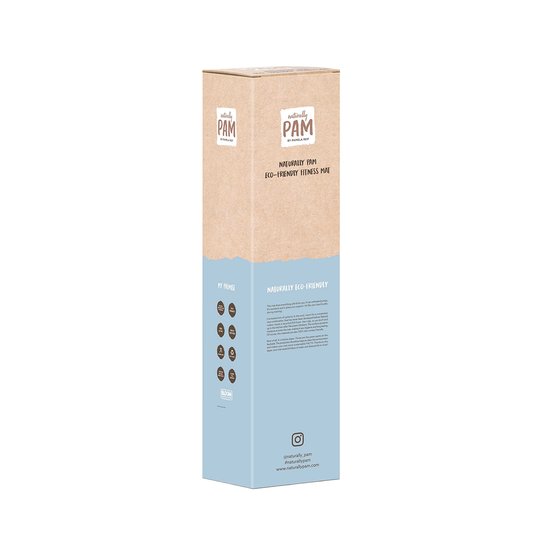 Naturally Pam Fitness Mat Blue
