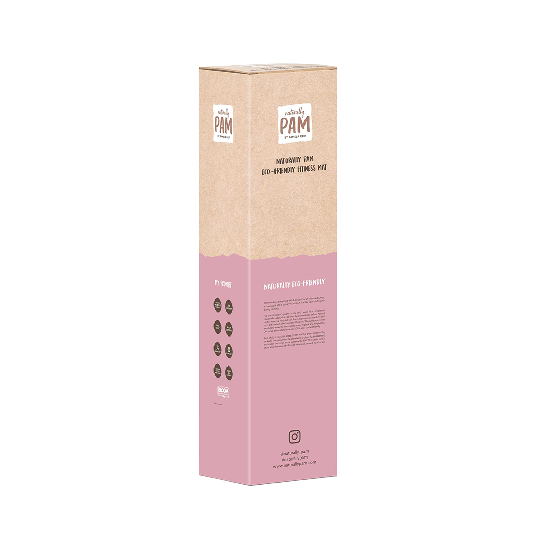 Naturally Pam Fitness Mat Pink