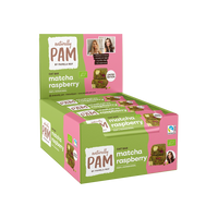 Naturally Pam Oat Bar Matcha Raspberry
