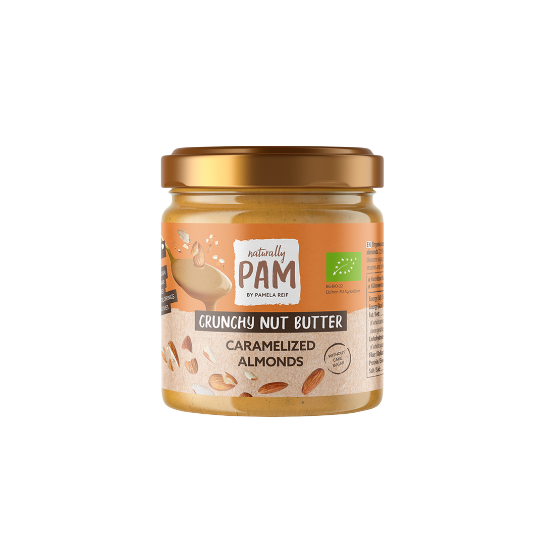 Naturally Pam Nut Butter Caramelized Almonds