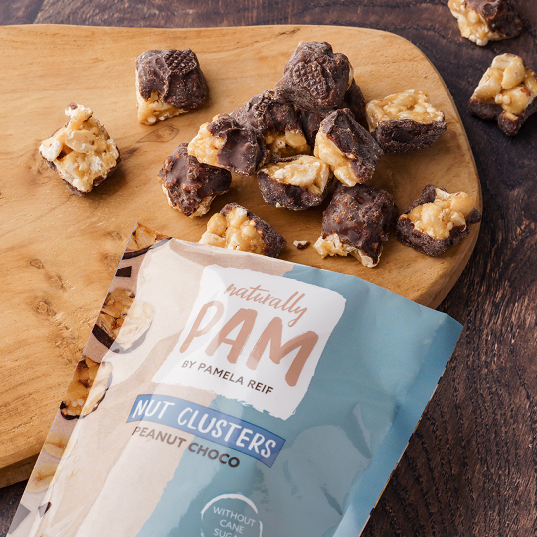 Naturally Pam Nut Clusters Peanut Choco