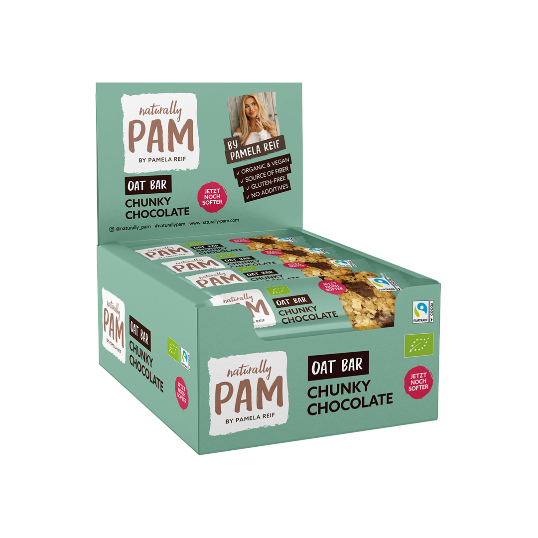 Naturally Pam Oat Bar Chunky Chocolate