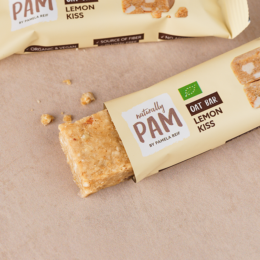Naturally Pam Oat Bar Lemon Kiss