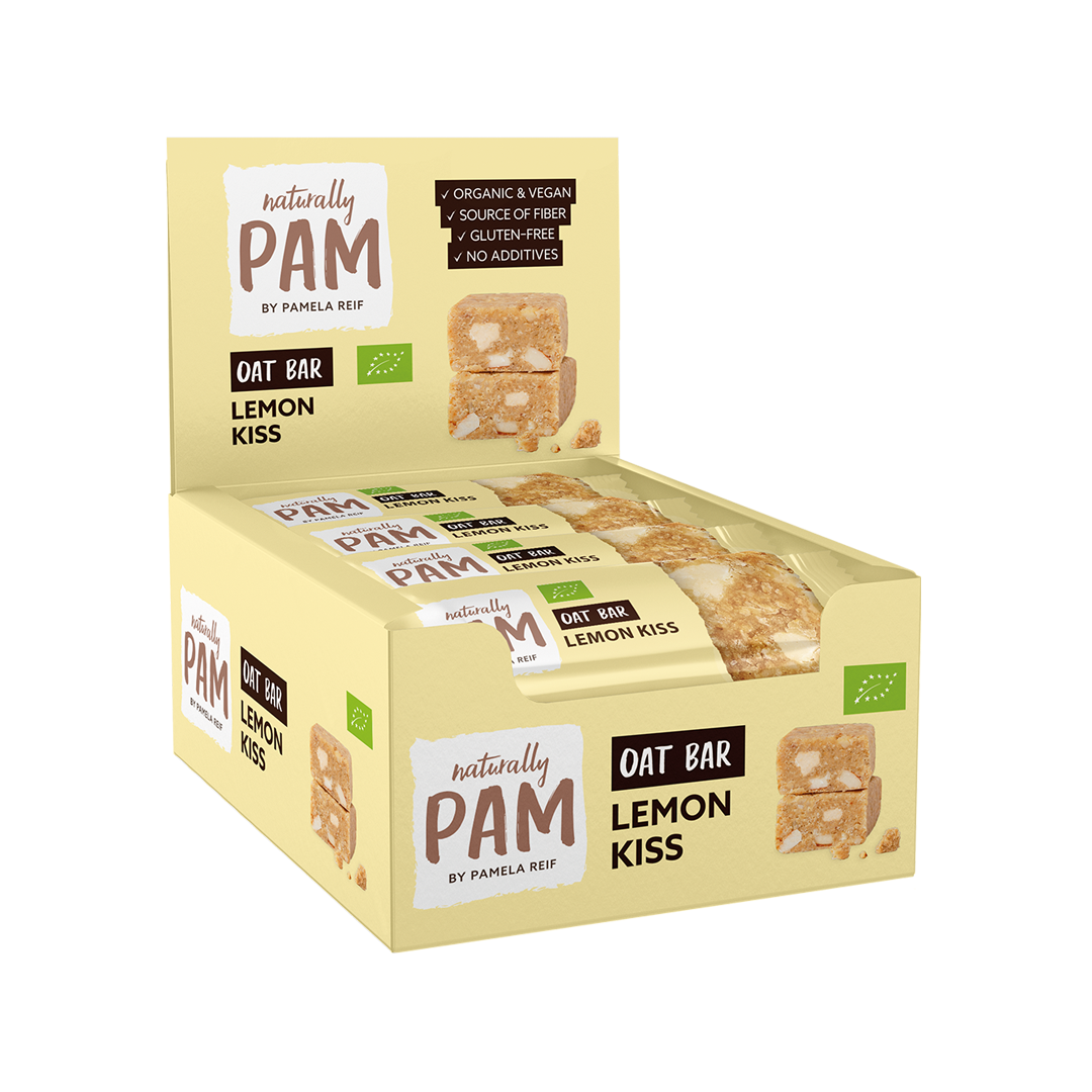 Naturally Pam Oat Bar Lemon Kiss