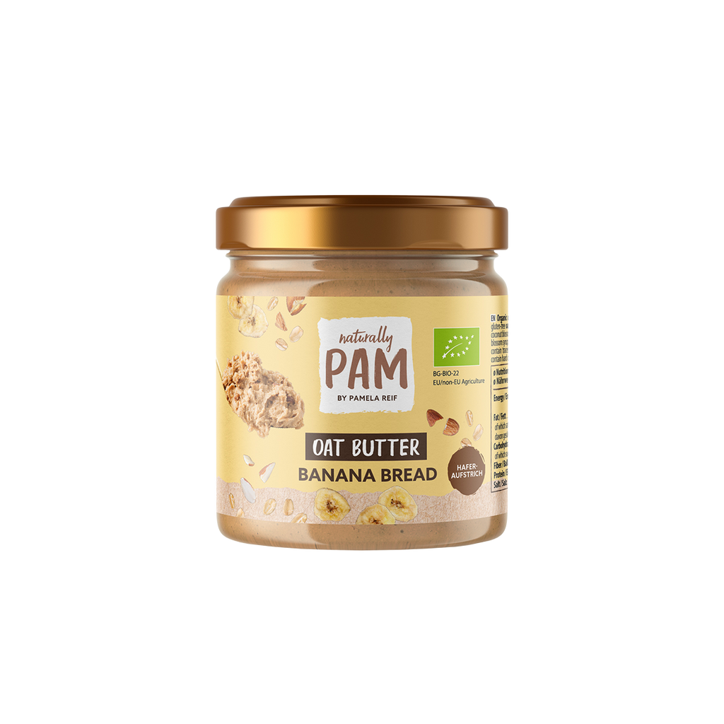 Naturally Pam Oat Butter Banana Bread