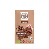 Naturally Pam Porridge Brownie Style